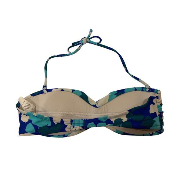 Gap Body Women's Size Small S Bikini Top Blue Floral - EUC - Picture 2 of 6